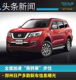 郑州日产最新爆料,全新车型即将亮相,性能与颜值双升级